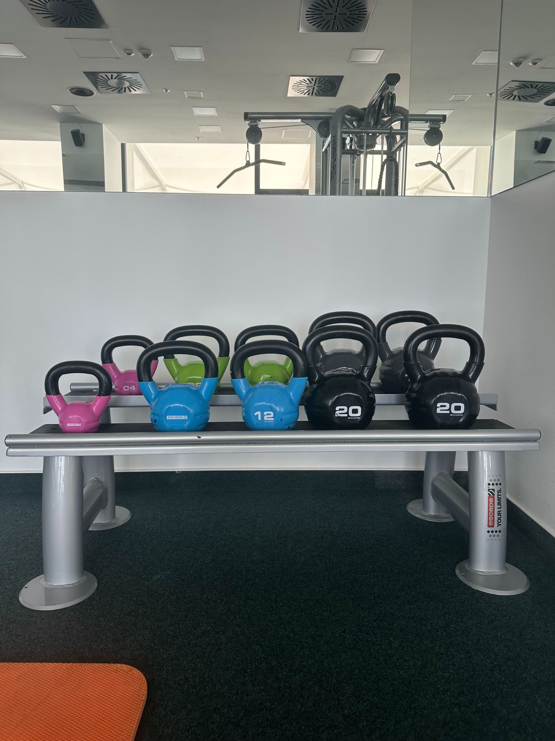 Fitness részleg